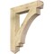 Ekena Millwork Imperial Arts & Crafts Rough Sawn Bracket, Douglas Fir, 6"W x 36"D x 42"H BKT06X36X42IMP03RDF - alternate 1